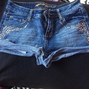 jean shorts