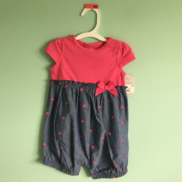 Lady bug romper!