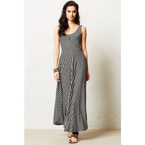 Anthropologie Maxi Striped Dress