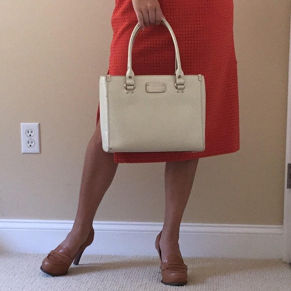 Kate spade cream bag