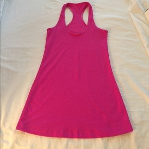 Lululemon pink racerback tank