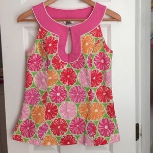 Lilly Pulitzer citrus top