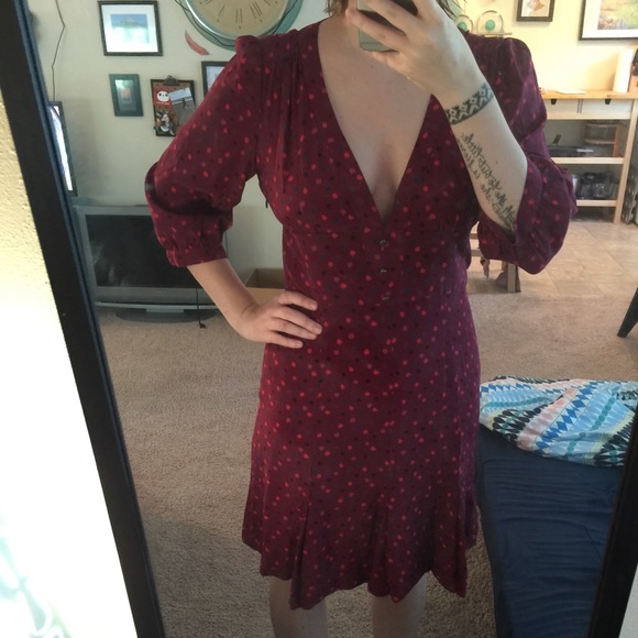 Dress with *lots* of cleavage