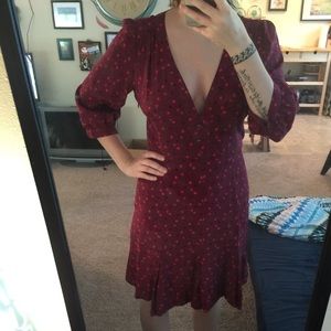 Dress with *lots* of cleavage