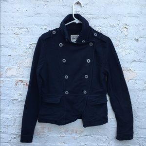 Converse Military Style Sweatshirt Jacket