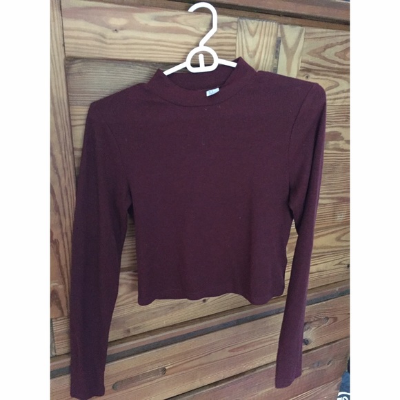 Cropped long sleeve shirt from H & M!