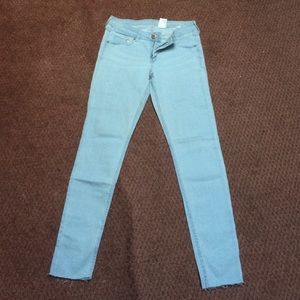 H&M Low Waist Ankle Jeans