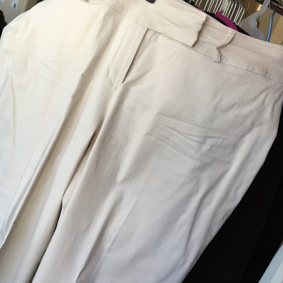 Gently used cream pants