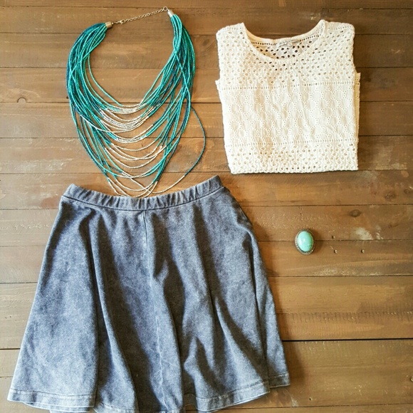 Madewell's Broadway & Broome Lace Sleeveless Shirt