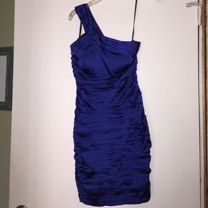 Calvin Klein one shoulder cocktail dress!