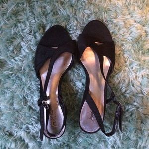 Kitten strappy heels