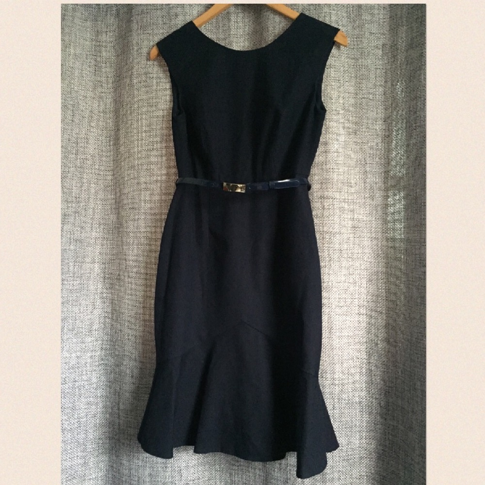 The Limited Navy Blue Sheath
