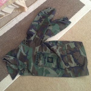 Thrifted army jacket