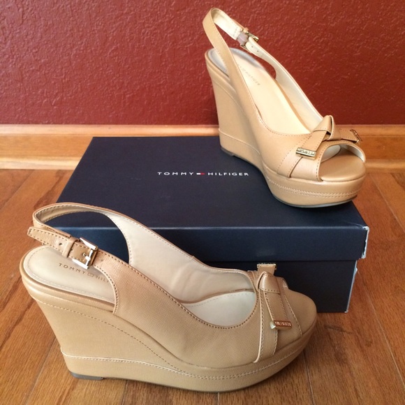 Tommy Hilfiger Shoes - Tommy Hilfiger Karra Wedge Sandal