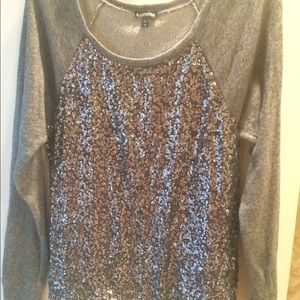 Sequin sweater