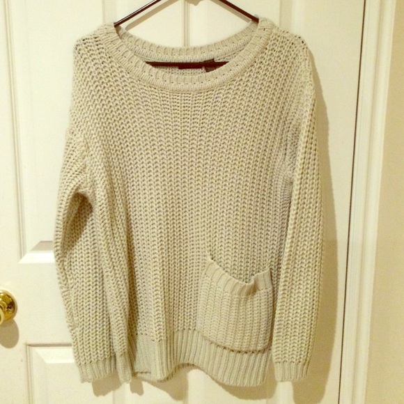 Cable knit cardigan