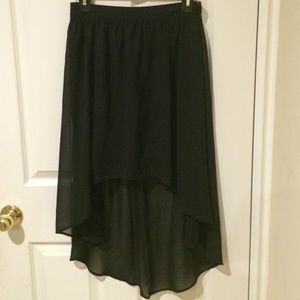 High low skirt