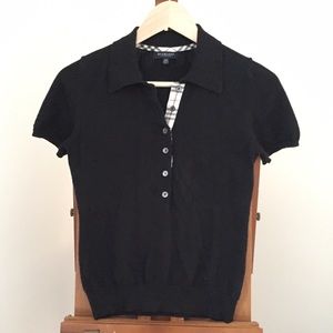 Burberry Short Sleeve Sweater.