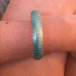Narrow Glitter Turquoise