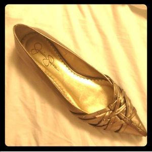Jessica Simpson pointed toe flats