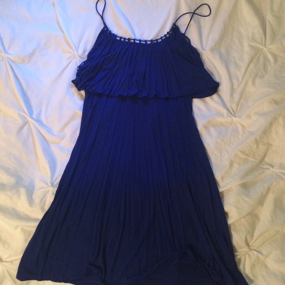 Royal blue sundress
