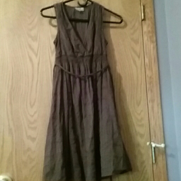 Dark brown dress