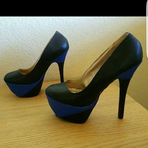 High heels shoes