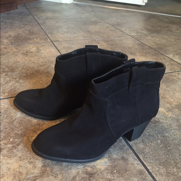 black boots