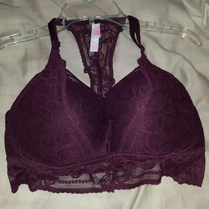 Victoria's Secret push up/lace/racerback bra