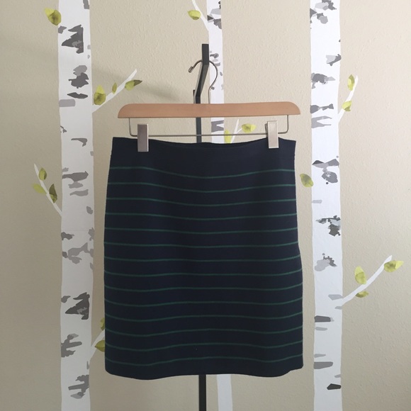 Price⬇️! Band of Outsider Knit Stripe Pencil Skirt