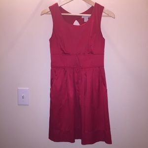 Red Fit and Flare Dress