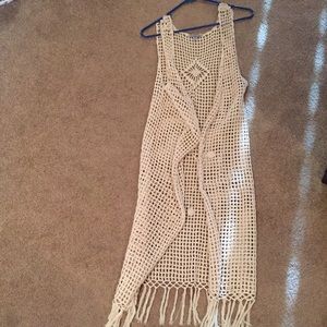 Long duster vest