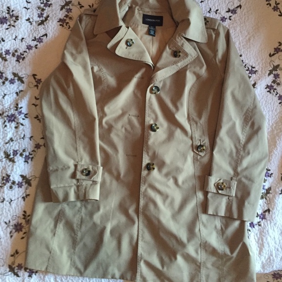 London Fog All Weather Trench Coat Ladies Size XL