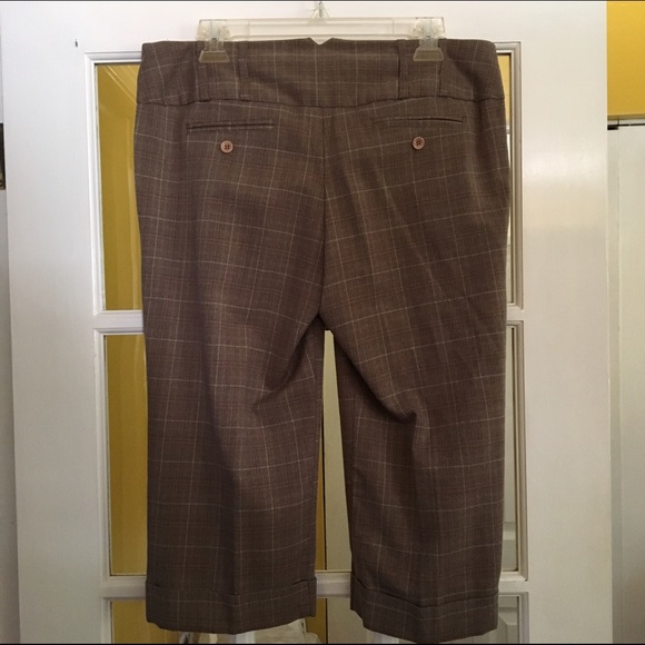 Plaid Capri Slacks - image 3