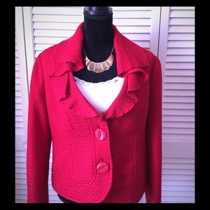 👗👛 Very Cute Christmas Red colorJacket 👛👠