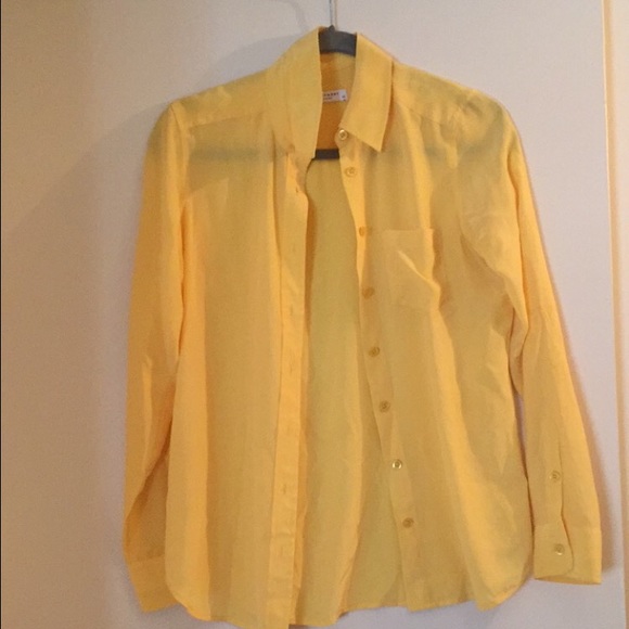 Equipment blouse yellow