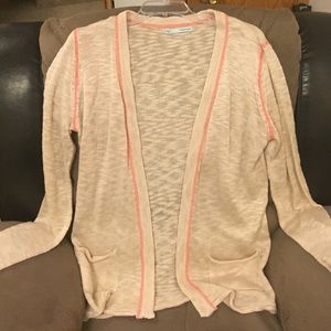 Loose weave cardigan