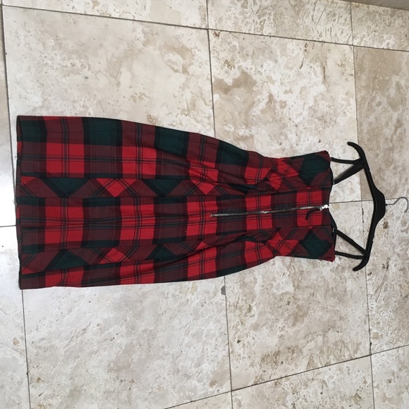 D&G Dolce & Gabbana Plaid Fitted Dress - Picture 3 of 4