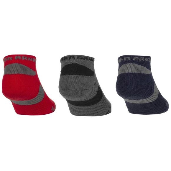 HeatGear No Show Sock - 3-pairs in a pack. - Picture 2 of 2