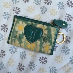 Cute green pocket wallet