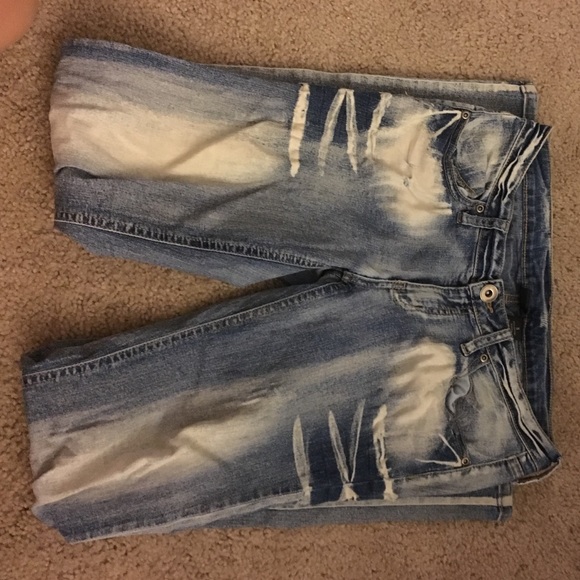 Low rise skinny flare