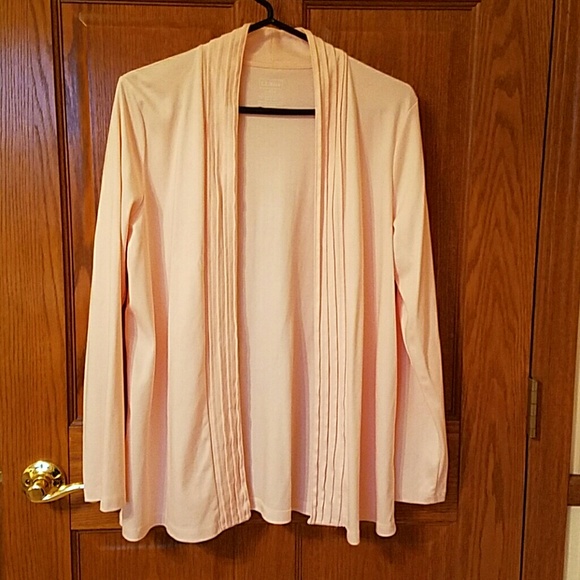 LL Bean 100% cotton flyaway cardigan