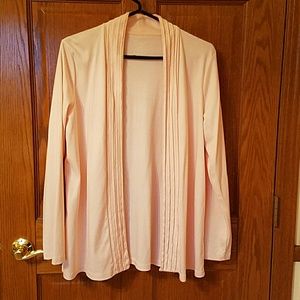 LL Bean 100% cotton flyaway cardigan