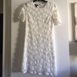 White Polka Dot Dress