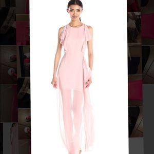 BCBGMax Azria Maribel Gown with Side Skirt Drape