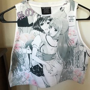 Kawaii crop top