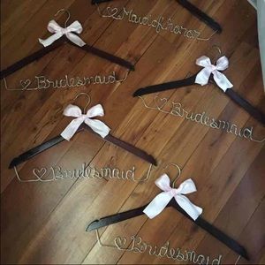 Bridesmaid & MOH Wire Hangers