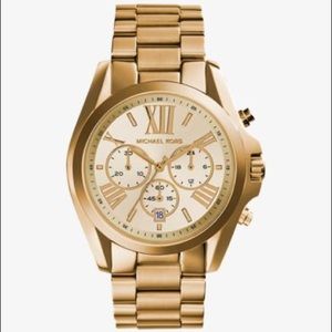 Michael Kors Bradshaw Gold-Tone Stainless Steel