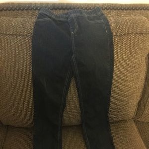 Girls Pull On Jeggings W/Sparkle