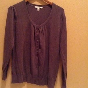 Merona olive green cardigan. Like new! Size 20